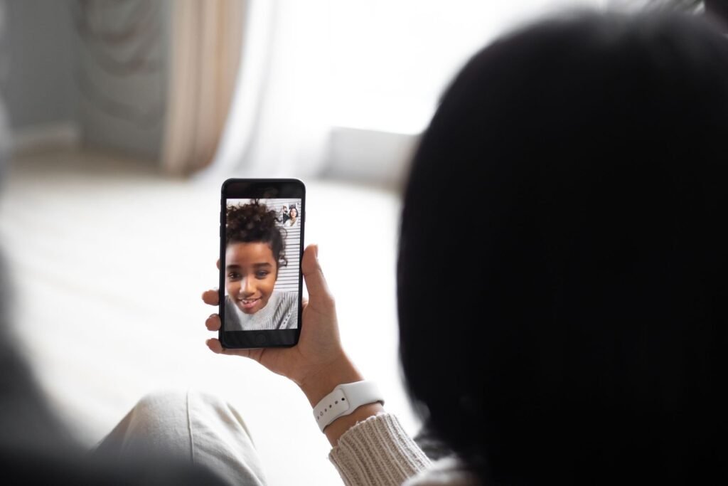 Videobellen met thuis via een smartphone