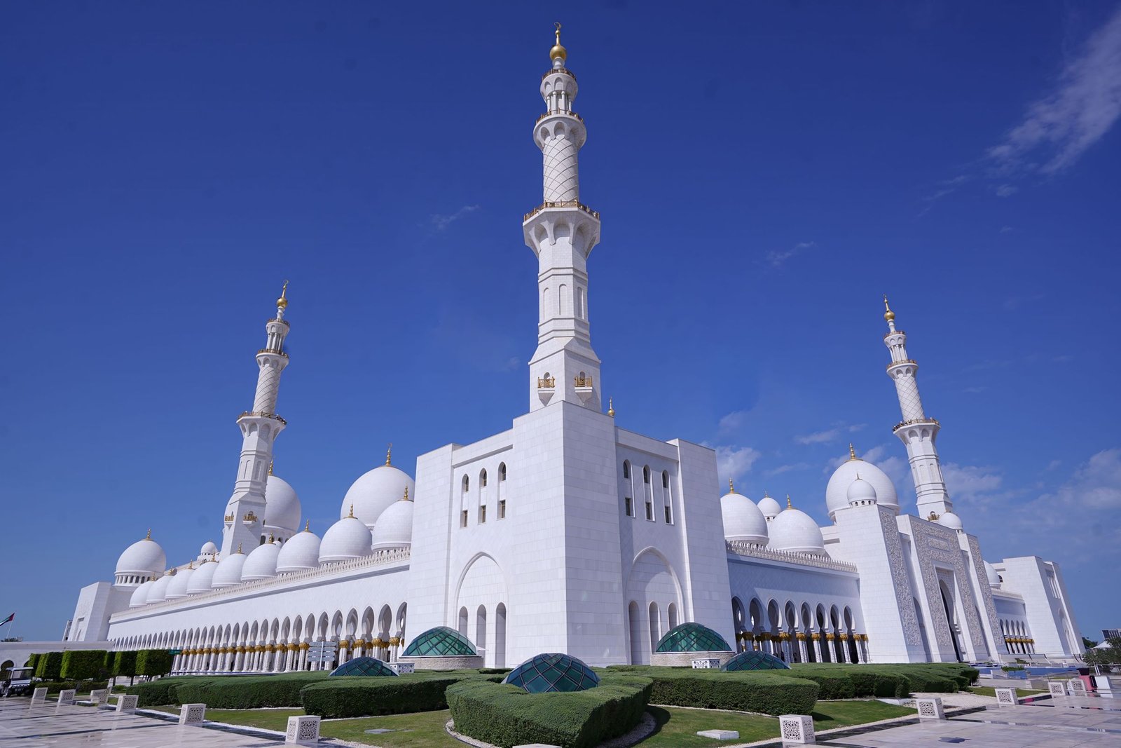 De Sheikh Zayed-moskee in Abu Dhabi