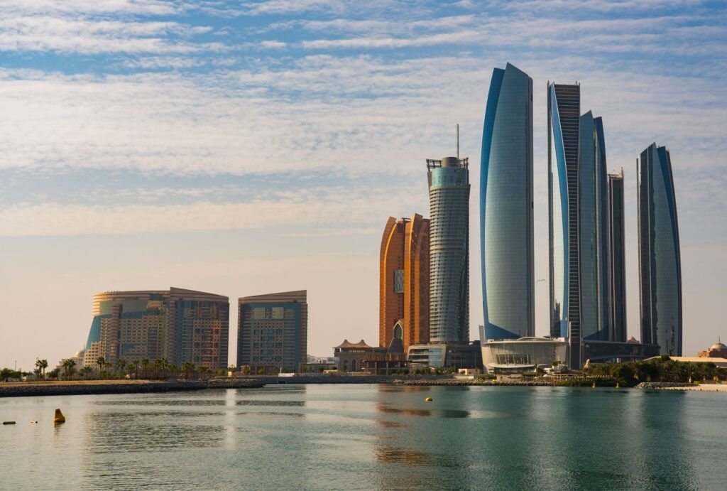 De Etihad Towers in Abu Dhabi