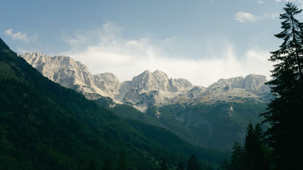 Albanese Alpen bij Valbonë
