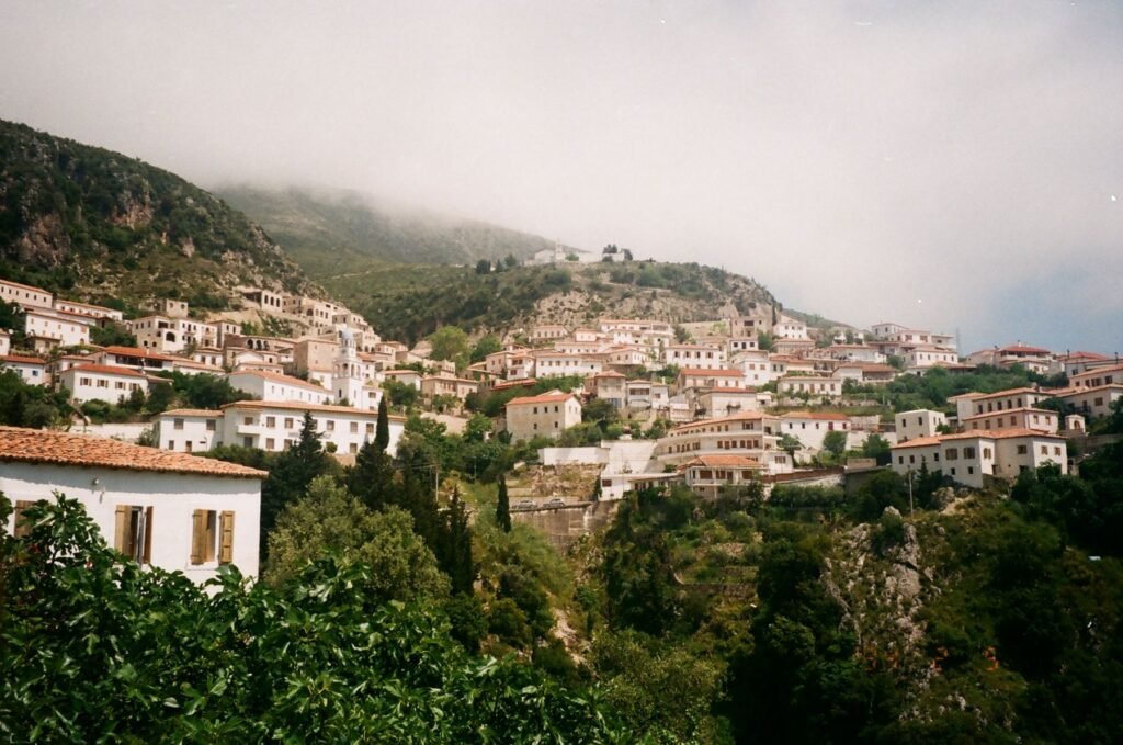 Het bergdorp Dhërmi