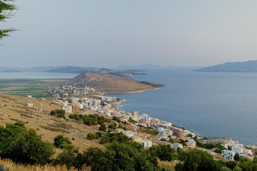 Kust bij Sarandë