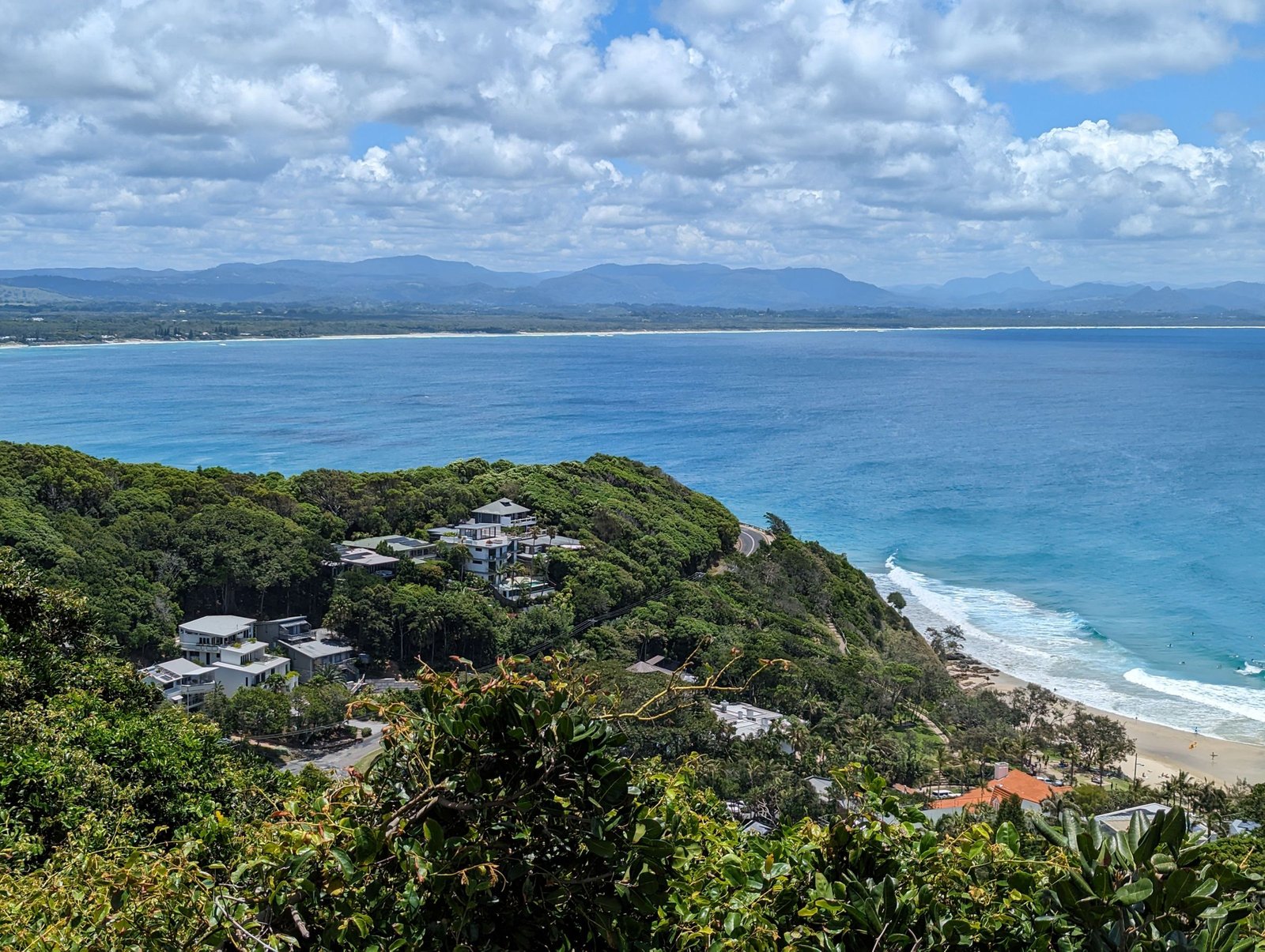 Kust bij Byron Bay