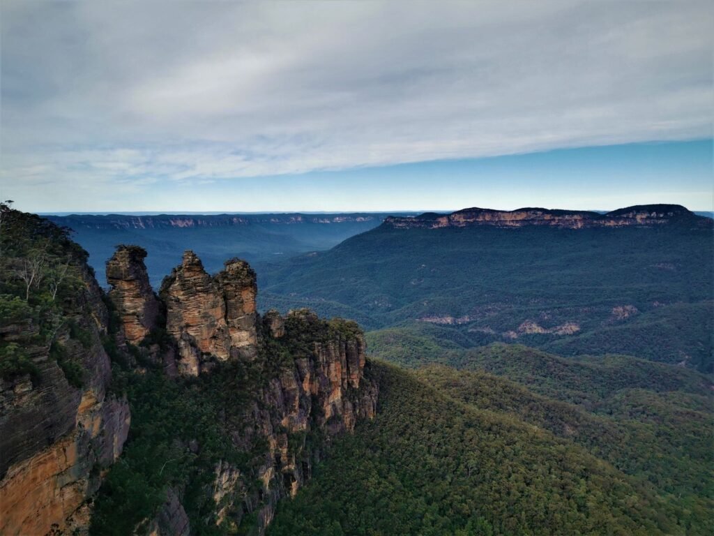 Uitzicht over de Blue Mountains