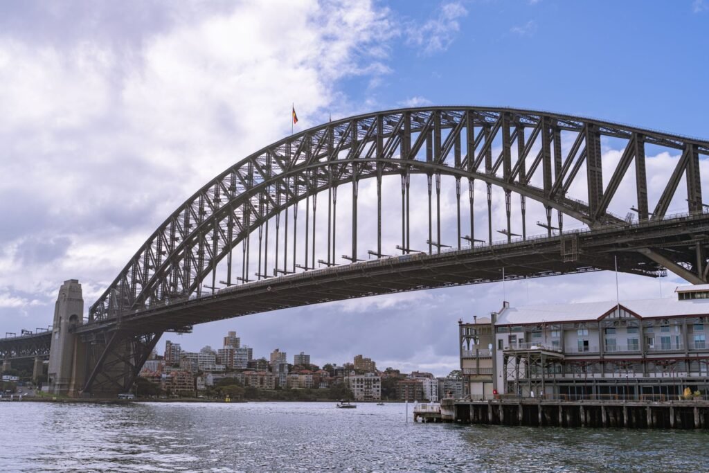 De Harbour Bridge in Sydney