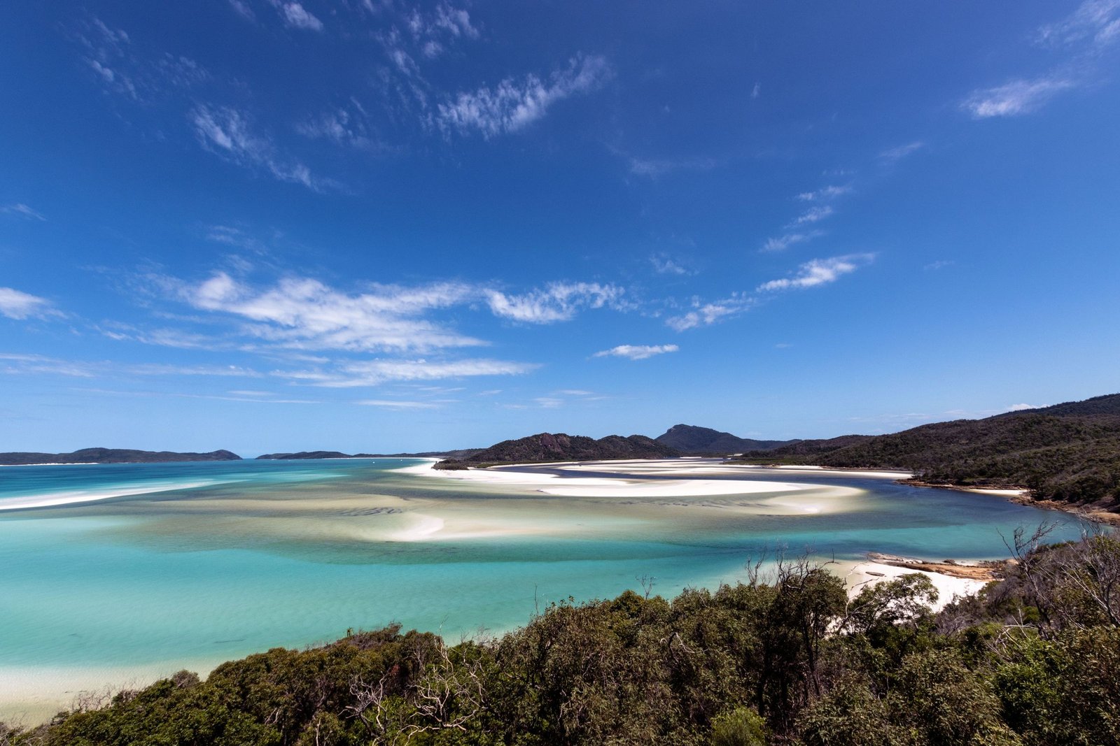 Hill Inlet in de Whitsundays