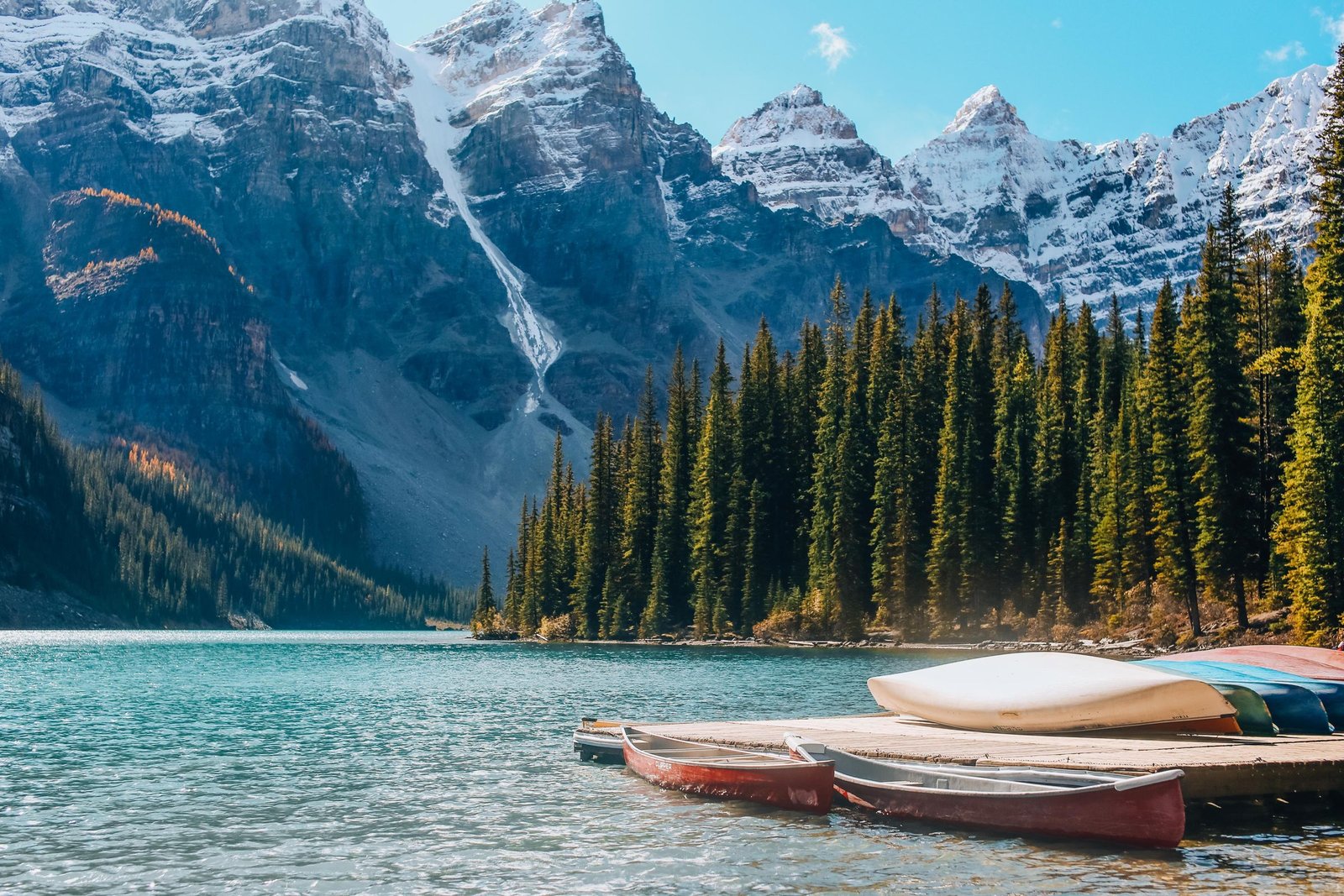 Kano's aan Moraine Lake