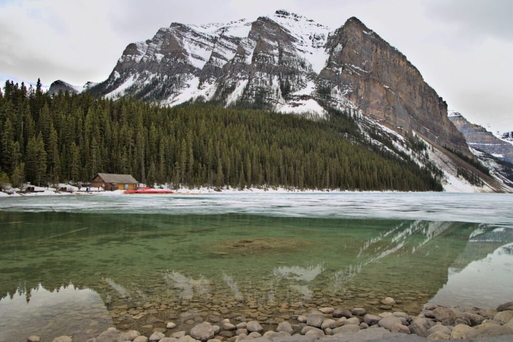 Lake Louise in de winter