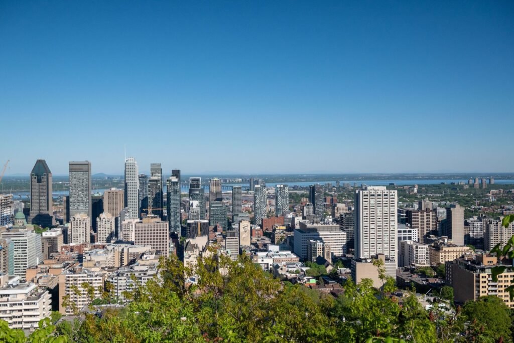 Montreal vanaf de Mont Royal