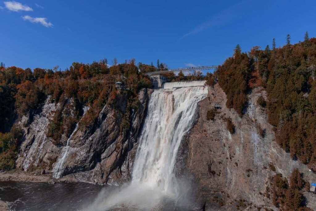 De waterval van Montmorency