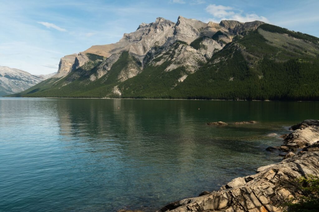 Lake Minnewanka in Banff