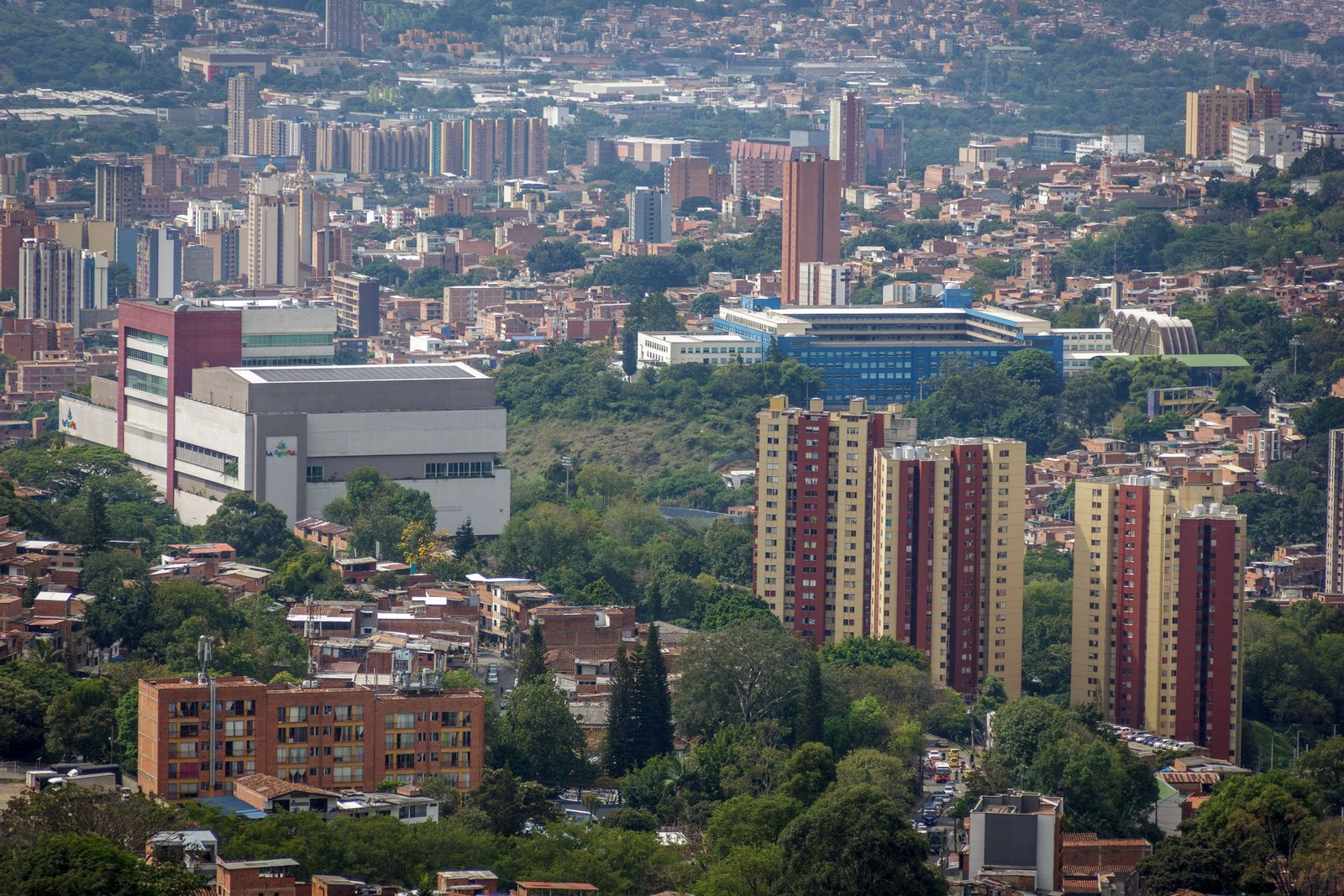 Medellín in de vallei