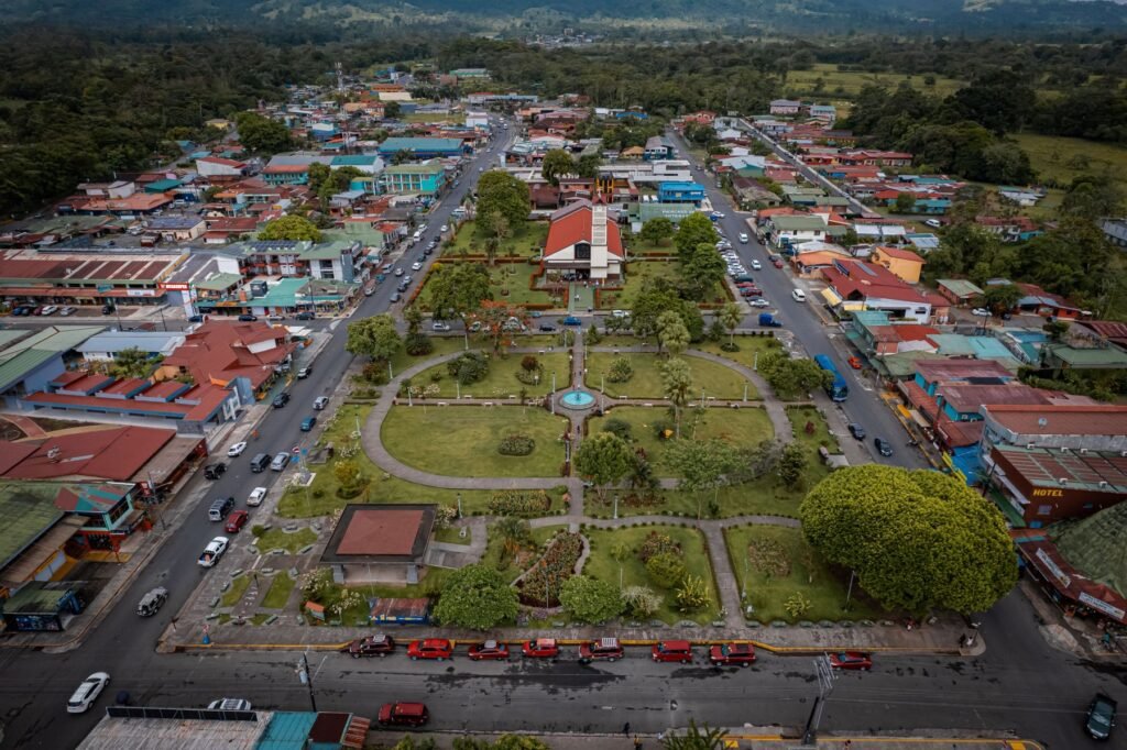 La Fortuna van bovenaf