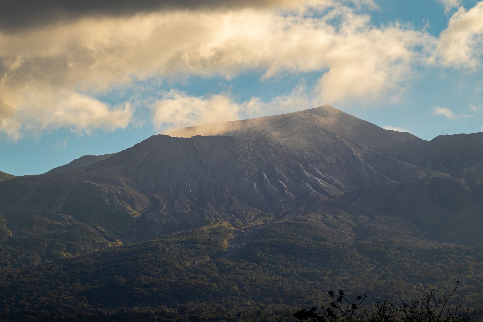 De vulkaan Rincón de la Vieja