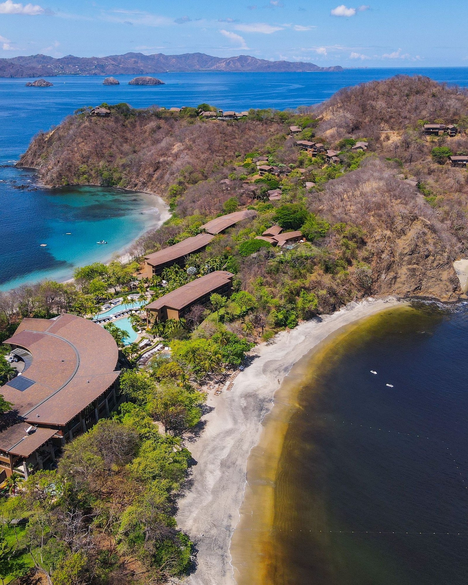 Resort aan de kust van Guanacaste