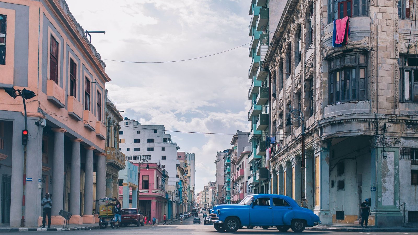 Straat in Centro Habana