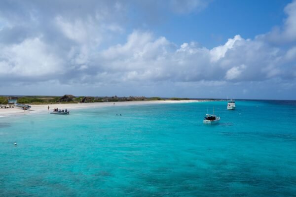 Rustig strand op Curaçao