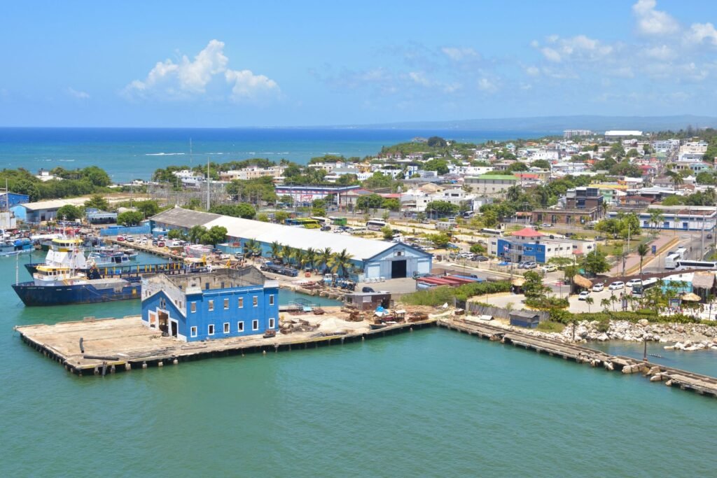 De haven van Puerto Plata