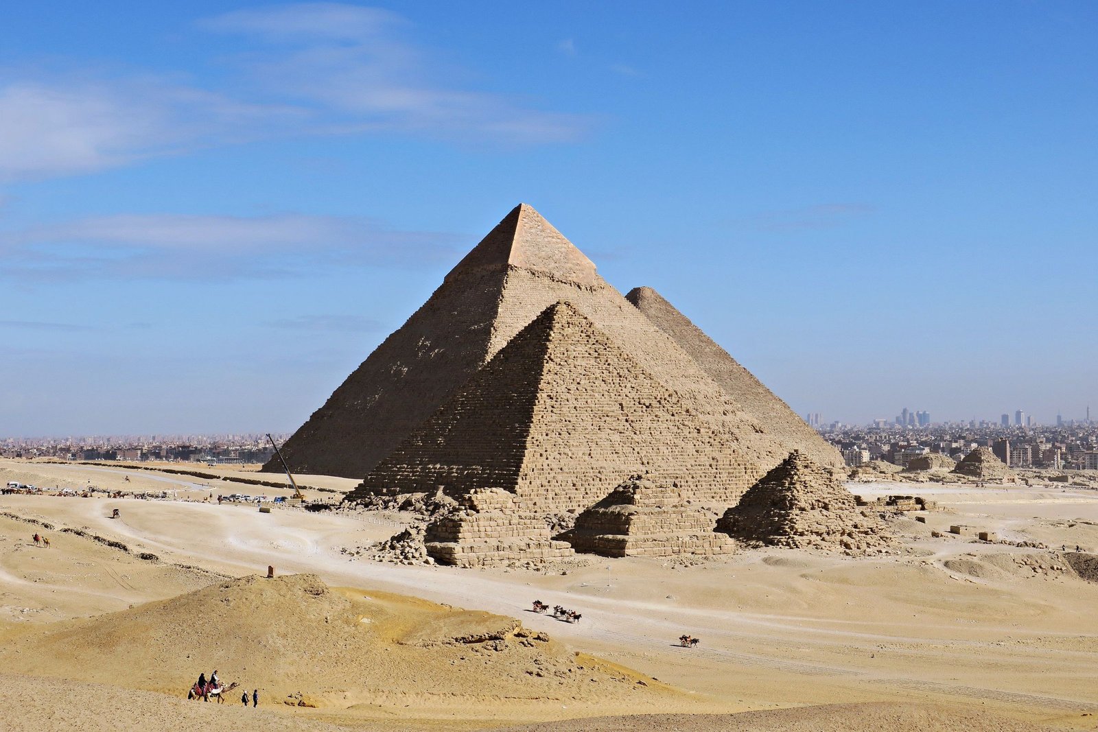 De Grote Piramide van Gizeh