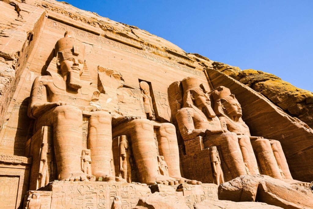De kolossen van Abu Simbel