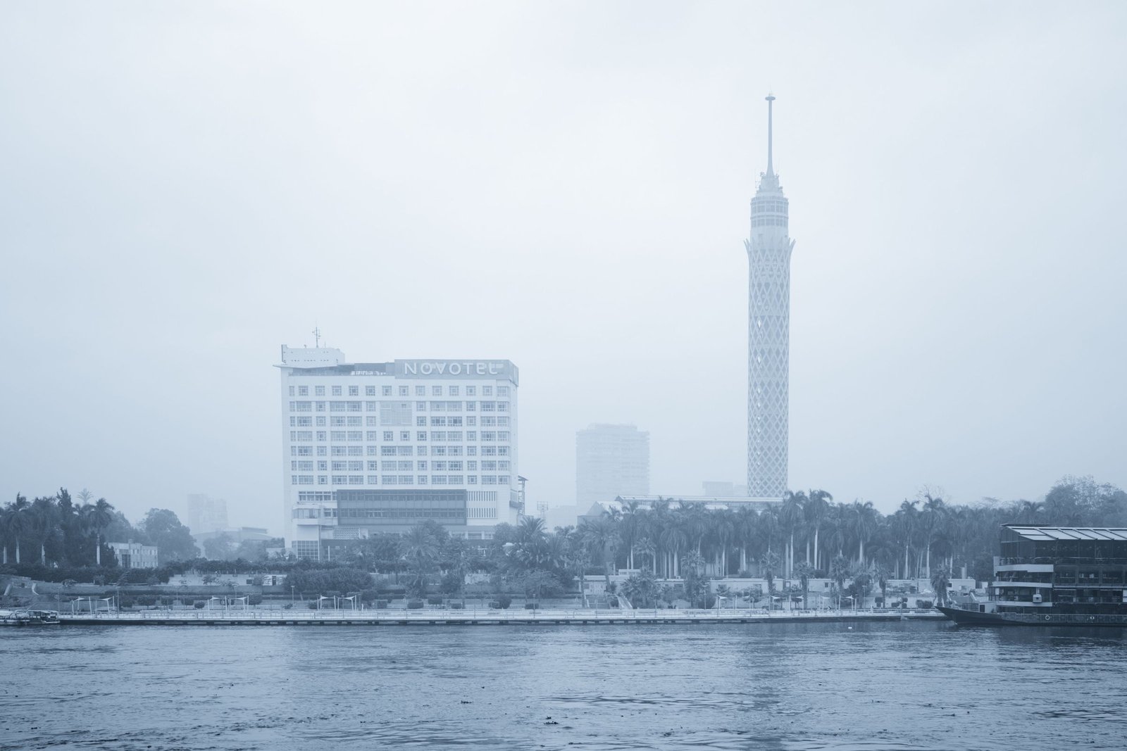 De Cairo Tower aan de Nijl