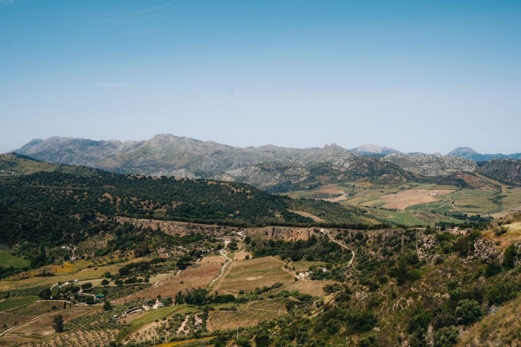 Heuvels en bergen rond Ronda