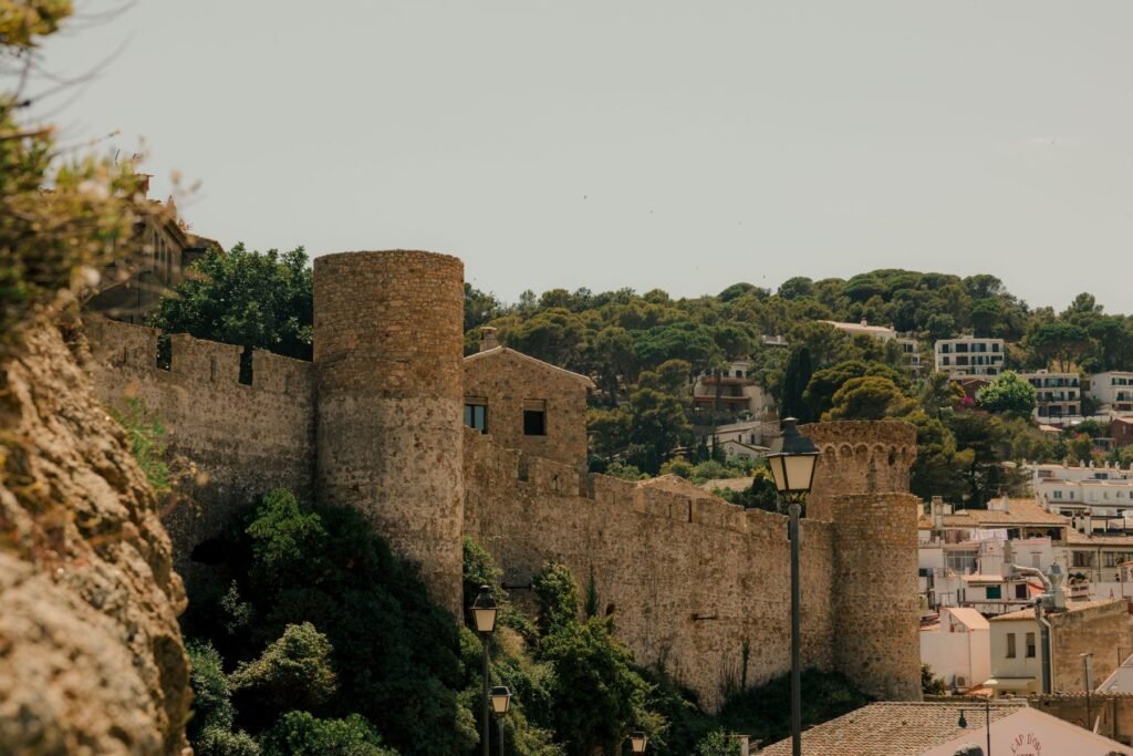 Middeleeuwse muren van Tossa de Mar