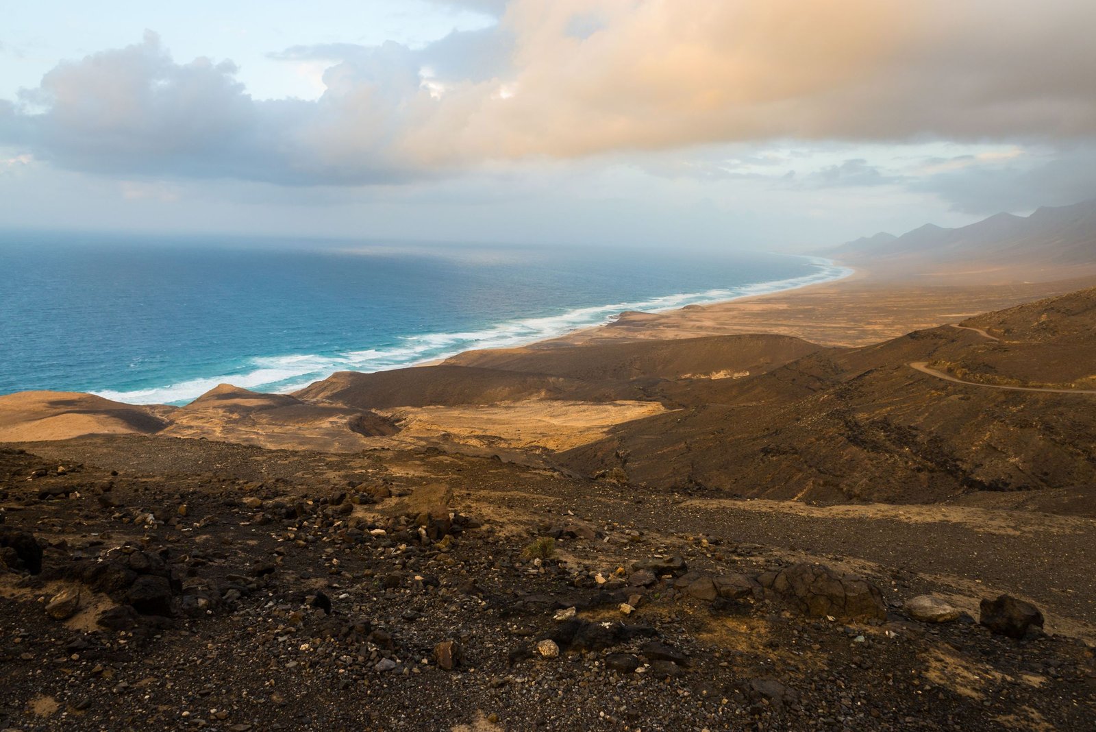 Ruige kust van Fuerteventura