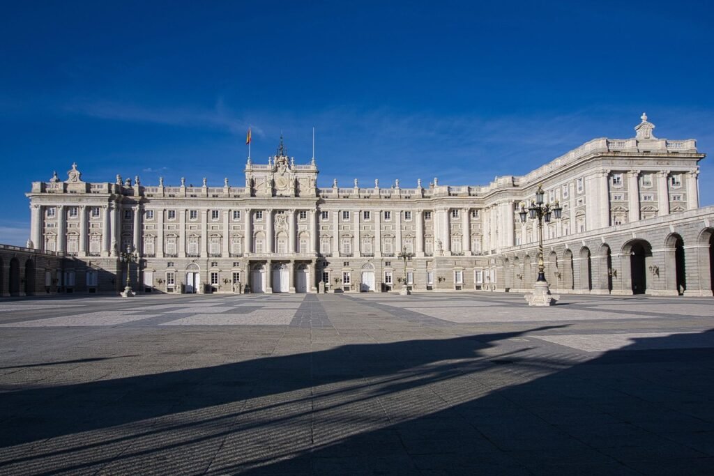 Het Palacio Real in Madrid