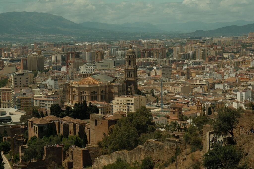 Málaga met de Alcazaba