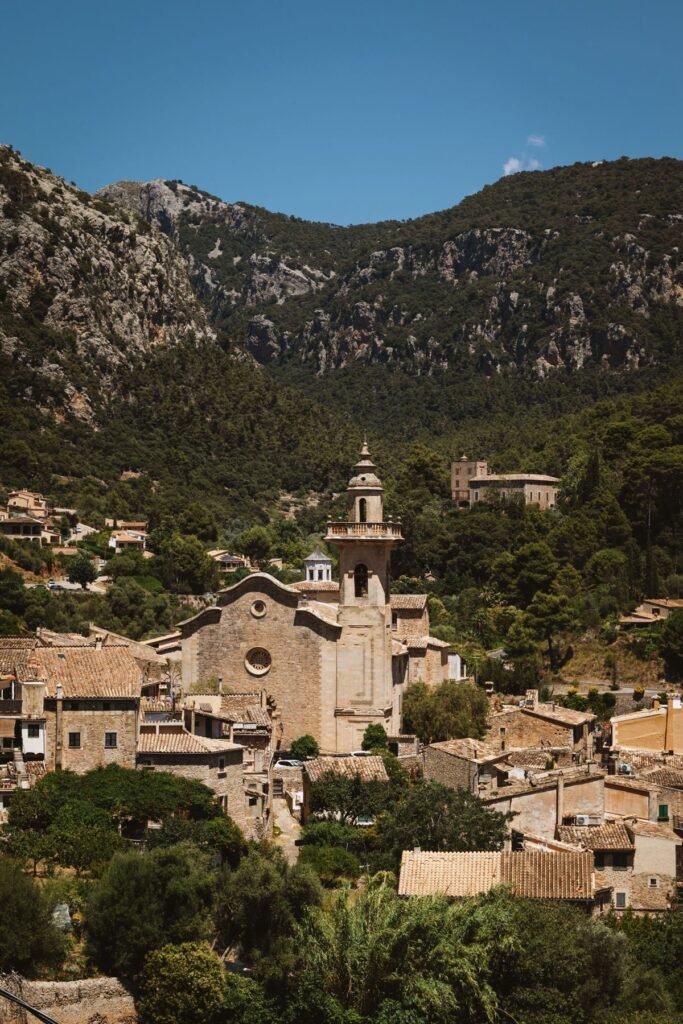 Bergdorp op Mallorca