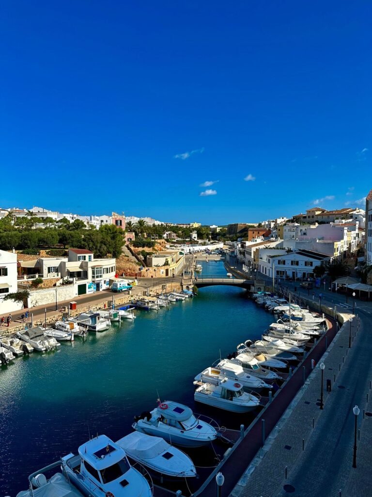 Jachthaven op Menorca