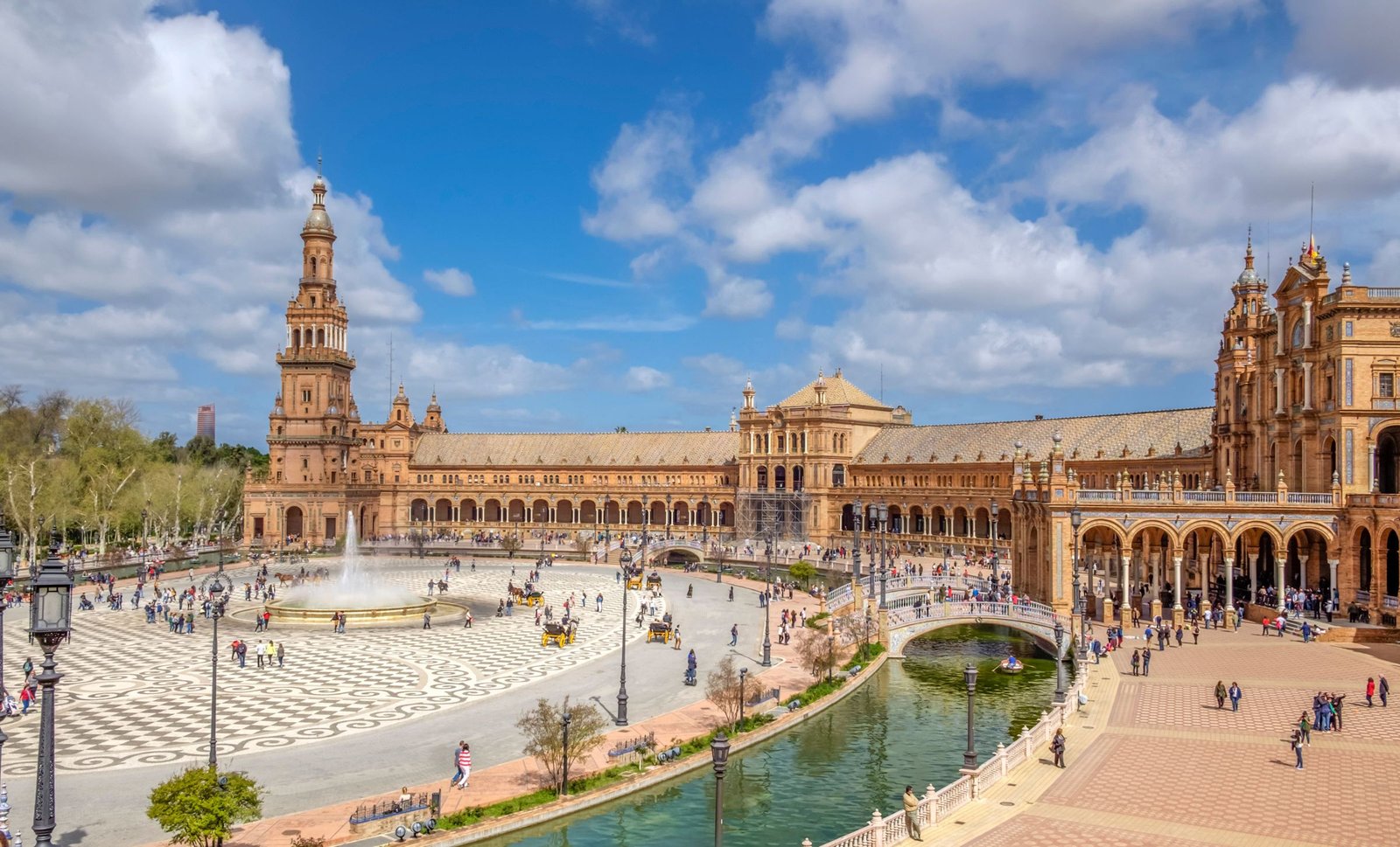 De Plaza de España in Sevilla