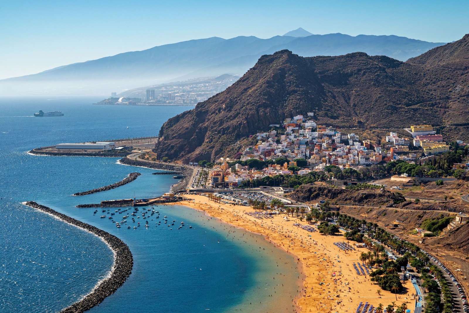 Playa de Las Teresitas op Tenerife
