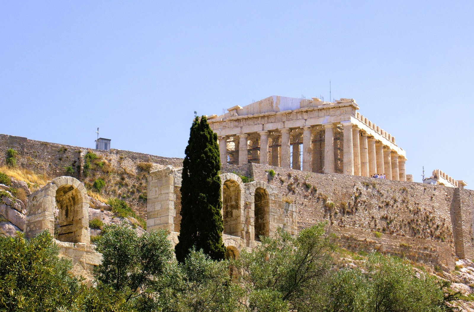 Het Parthenon op de Akropolis