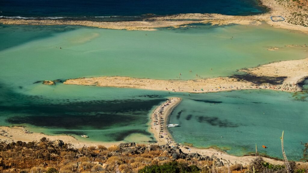 Lagune op Kreta