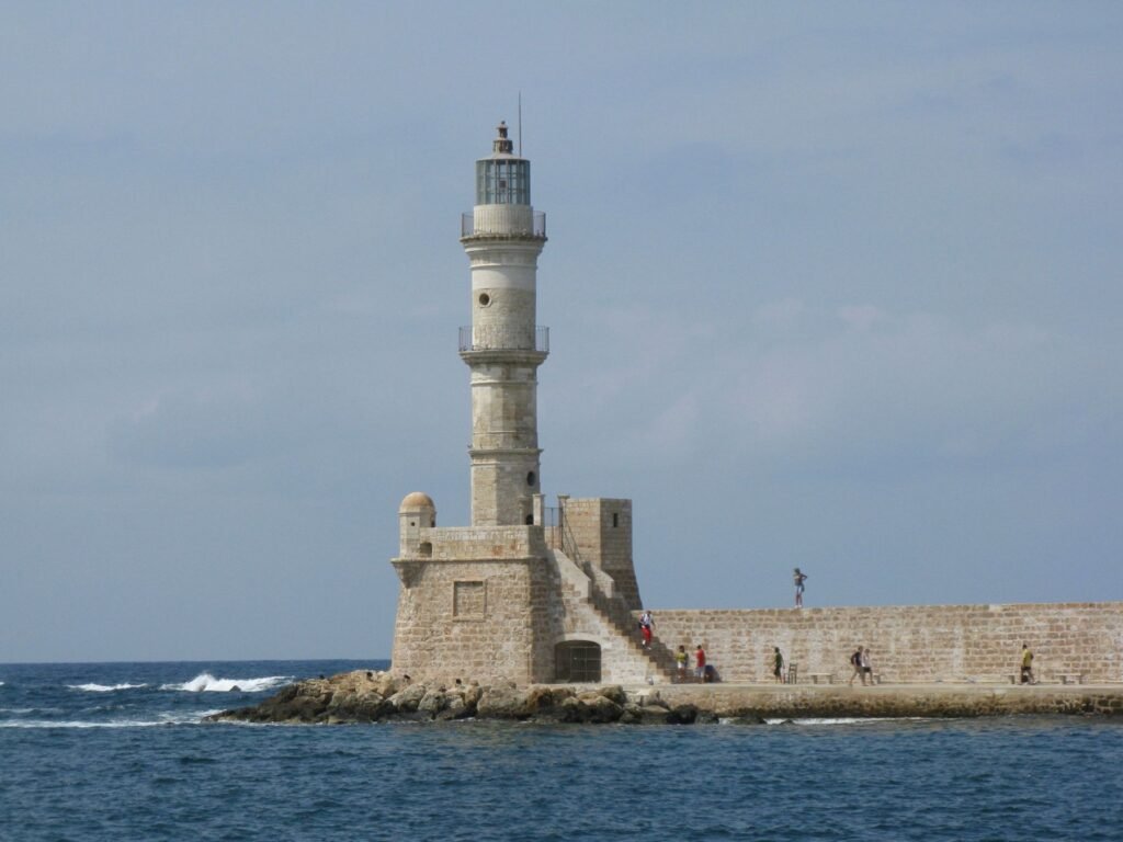 De vuurtoren van Chania