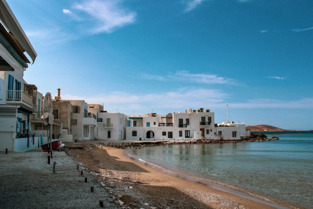 Strand bij Naoussa