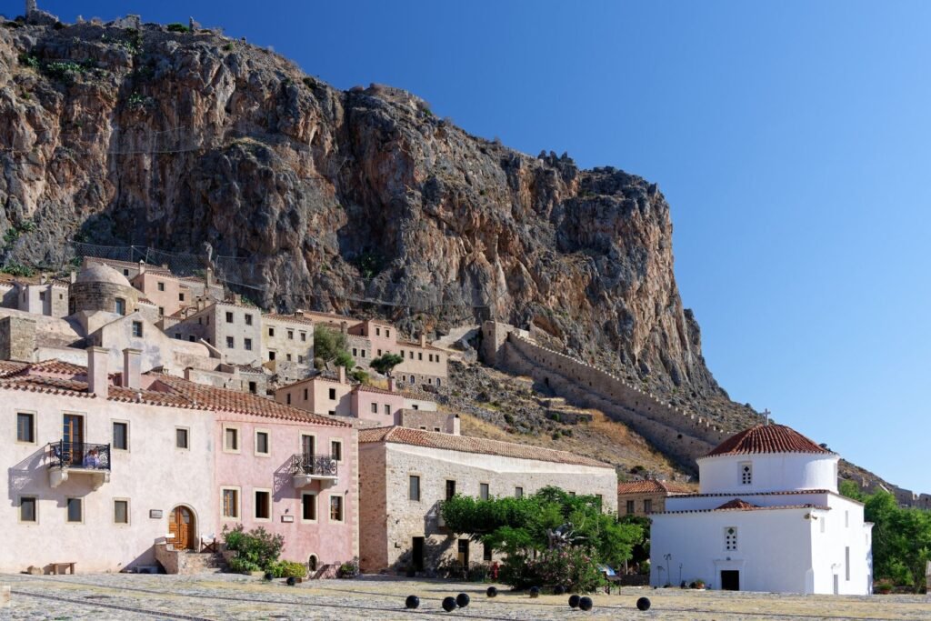 Monemvasia onder de rots