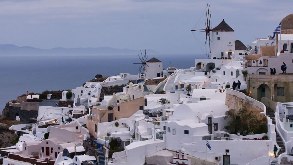 Windmolens in Oia