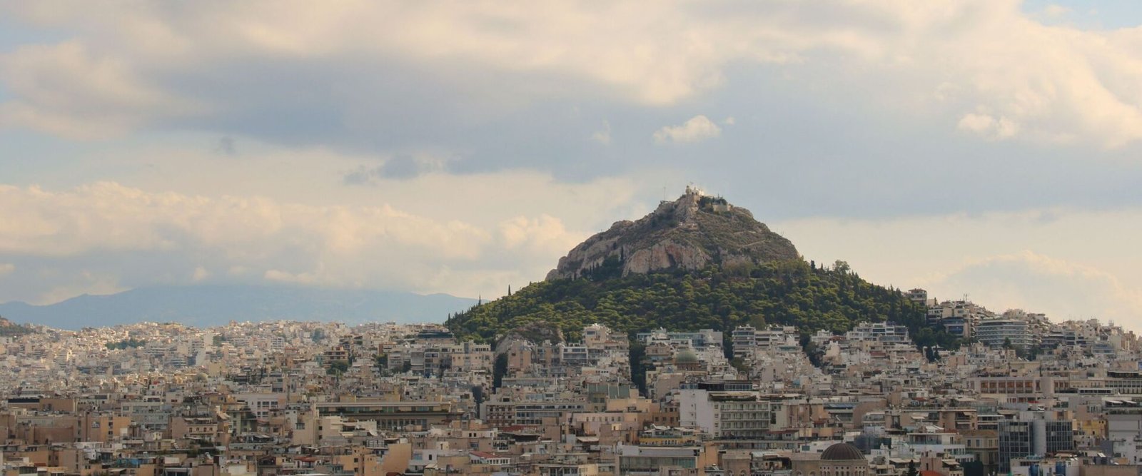Athene met de Lycabettus