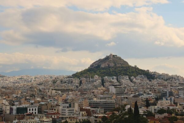Athene met de Lycabettus