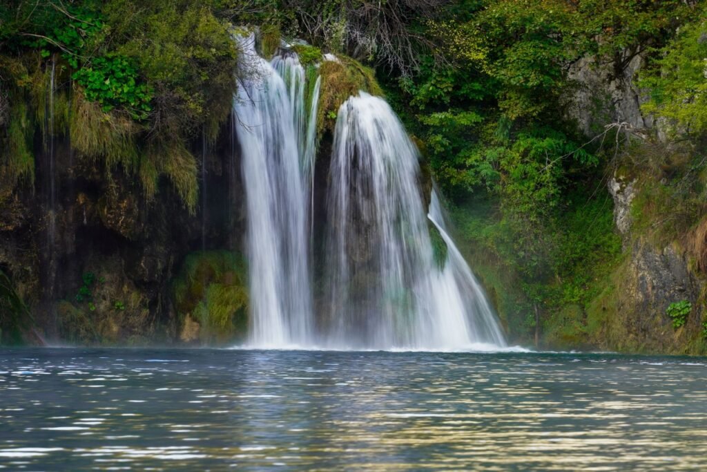 Waterval bij de Plitvicemeren