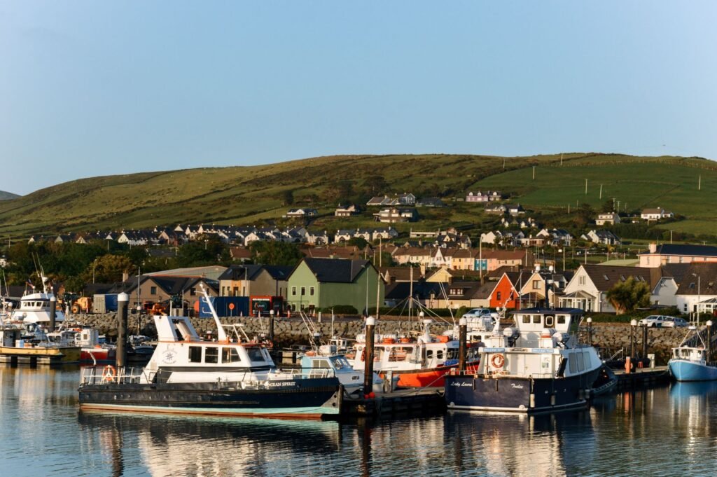 Bootjes in de haven van Dingle
