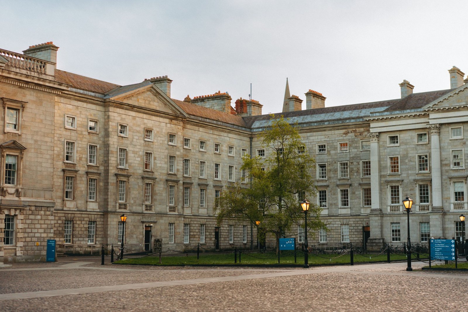 Binnenplein van Trinity College