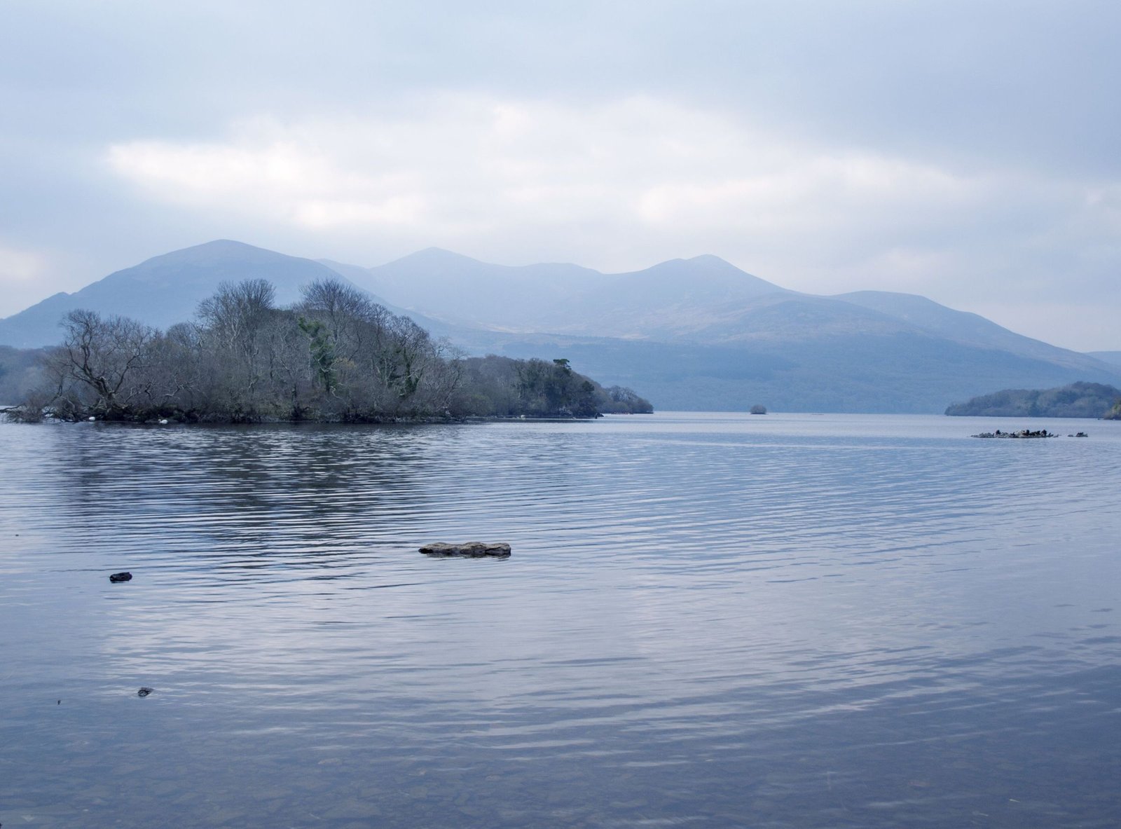 Meer en bergen in Killarney National Park
