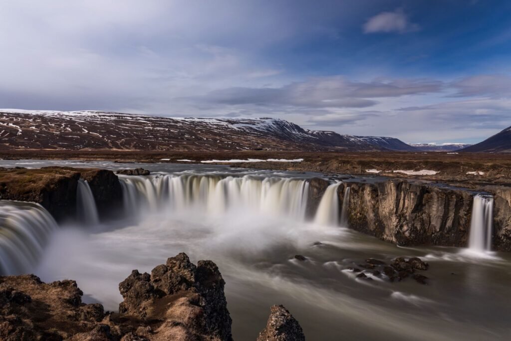 Goðafoss in Noord-IJsland