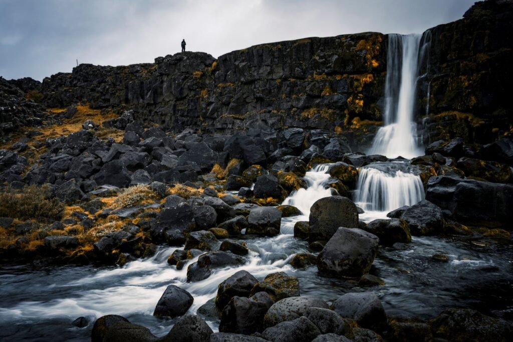 Öxarárfoss in Þingvellir