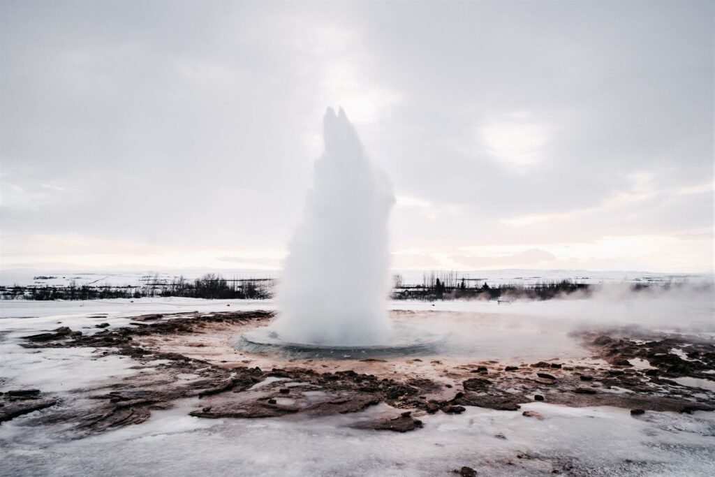 Strokkur barst uit