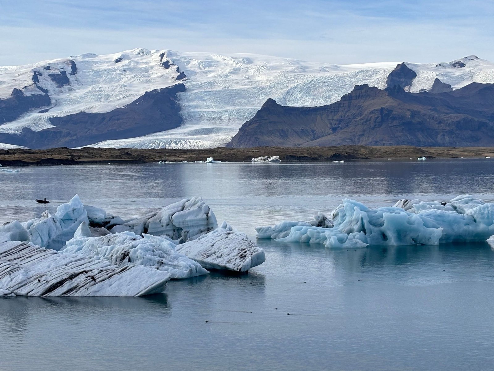 IJsbergen in Jökulsárlón